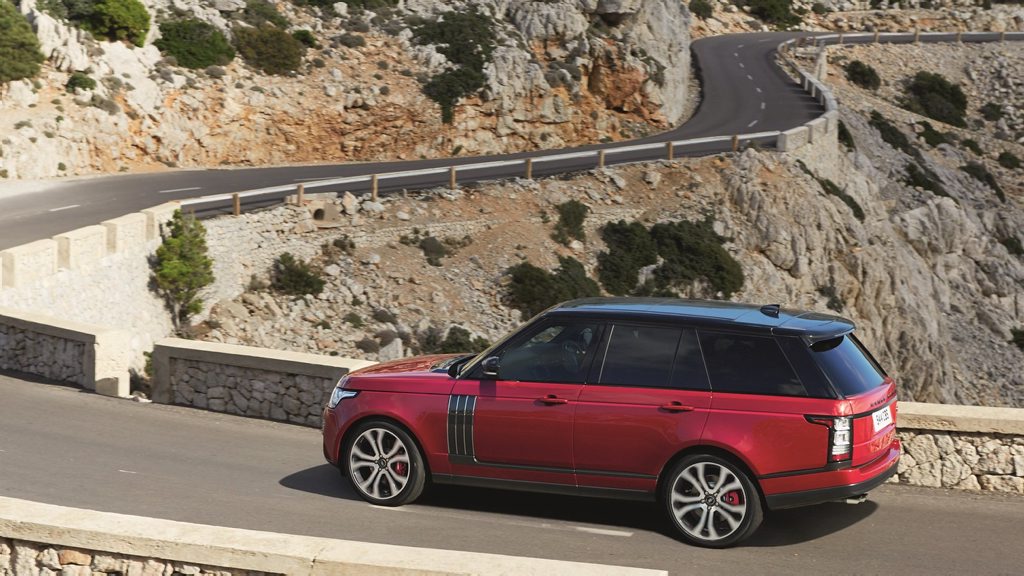 PERFORMANCE RANGE: Two luxury expresses using very different ways to crack 100kmh in 5.4 seconds. Range Rover SVAutobiography Dynamic goes the supercharged V8. PERFORMANCE RANGE: Two luxury expresses using very different ways to crack 100kmh in 5.4 seconds. Range Rover SVAutobiography Dynamic goes the supercharged V8.