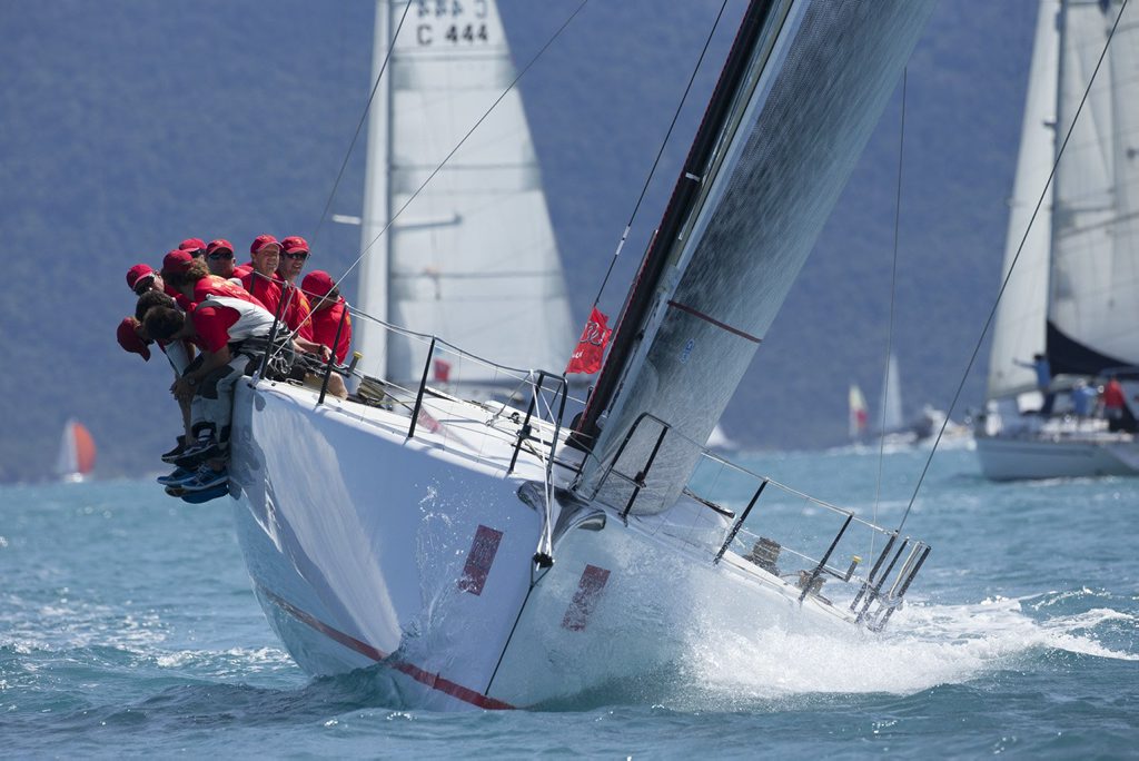 Team Beau Geste in action during last year's Hamiliton Island Race Week. Photo: Andrea Francolini