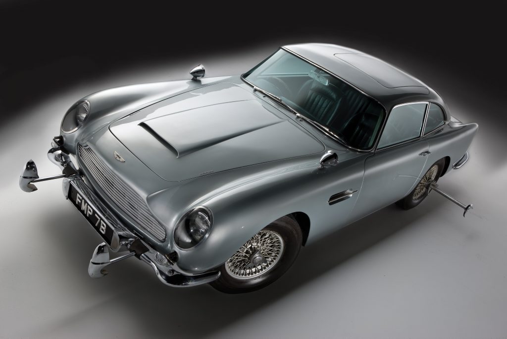 James Bond's Aston Martin DB5. Photo: Contributed James Bond's Aston Martin DB5. Photo: Contributed