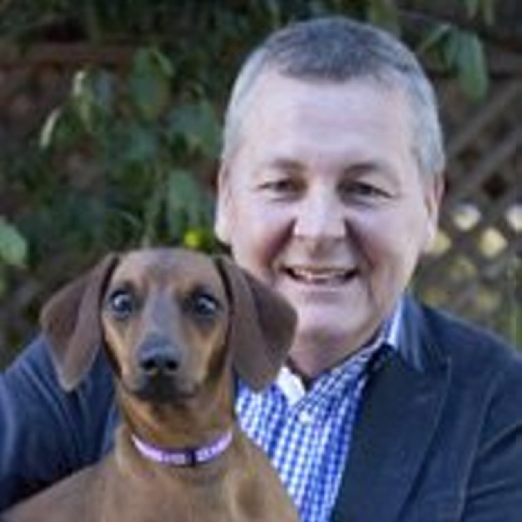 RSPCA QLD CEO Mark Townend, with dog. Photo: Contributed RSPCA QLD CEO Mark Townend, with dog. Photo: Contributed