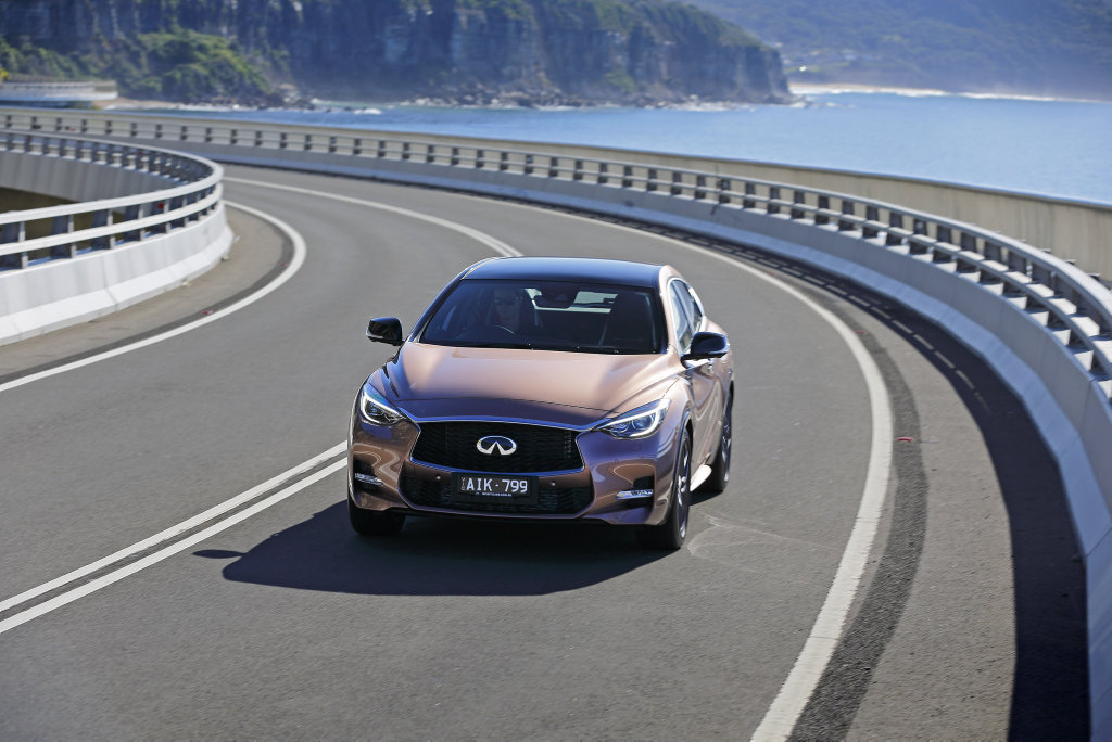 2016 Infiniti Q30 S. Photo: Contributed 2016 Infiniti Q30 S. Photo: Contributed