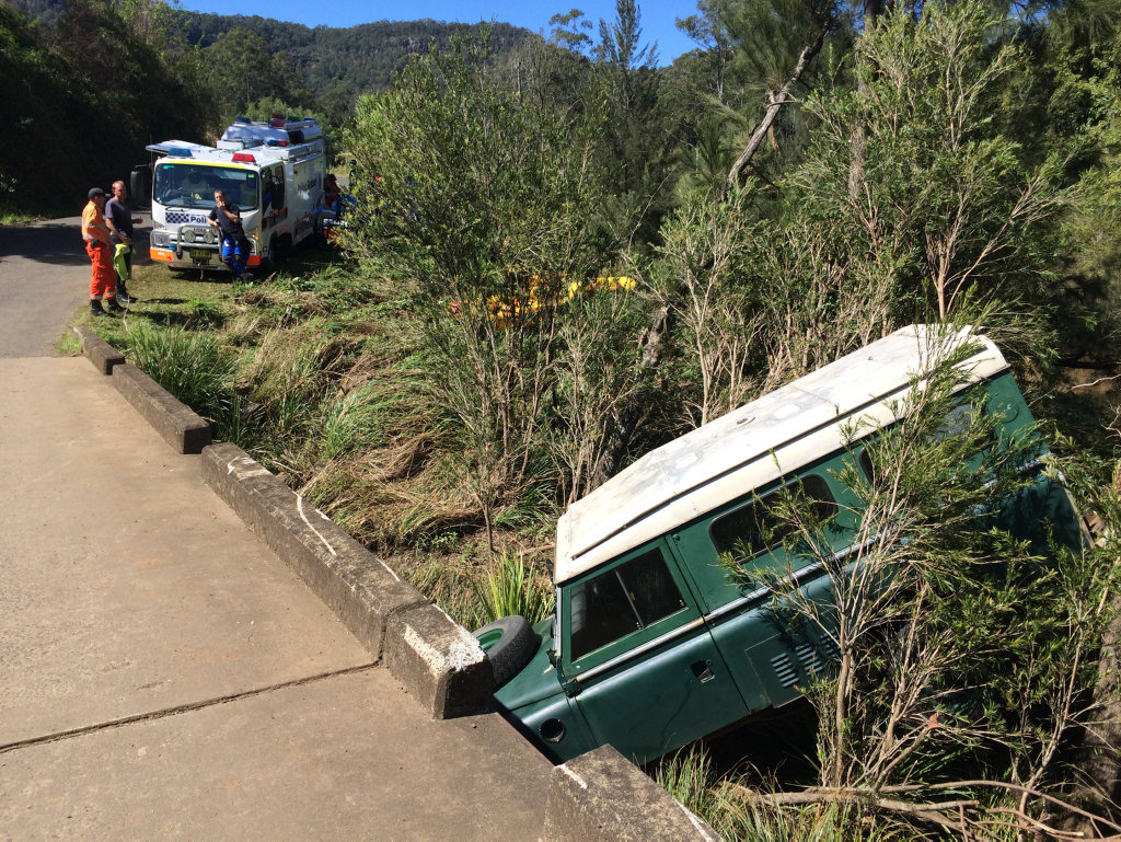 The man went missing on Wednesday after his car was swept off a bridge on Martins Road into floodwaters at Larnook. The man went missing on Wednesday after his car was swept off a bridge on Martins Road into floodwaters at Larnook.
