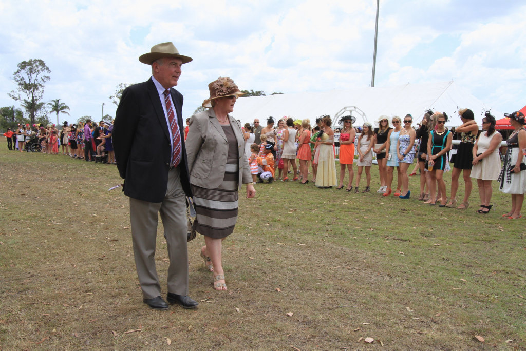 Then Deputy Prime Minister Warren Truss and his wife Lyn Truss pictured at the Torbanlea Picnic Races in 2013. Then Deputy Prime Minister Warren Truss and his wife Lyn Truss pictured at the Torbanlea Picnic Races in 2013.