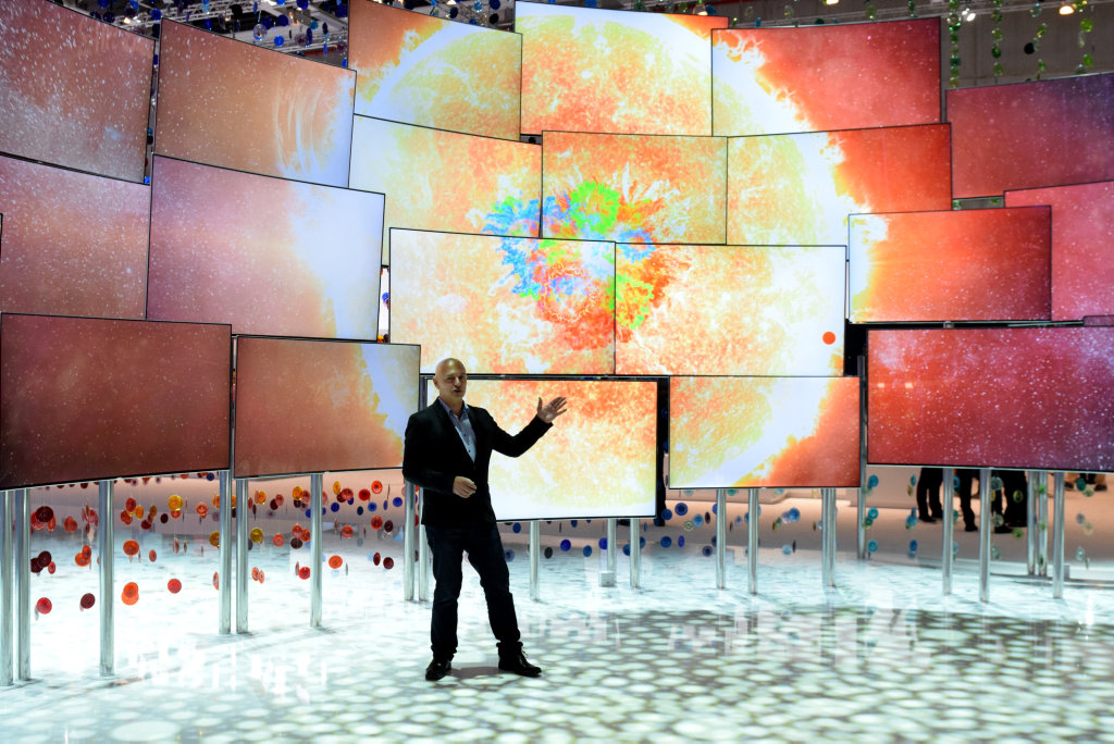 Samsung launches it's new tech advances at IFA in Berlin, Quantum Dot was the buzz word for televisions and gaming screens. Samsung launches it's new tech advances at IFA in Berlin, Quantum Dot was the buzz word for televisions and gaming screens.