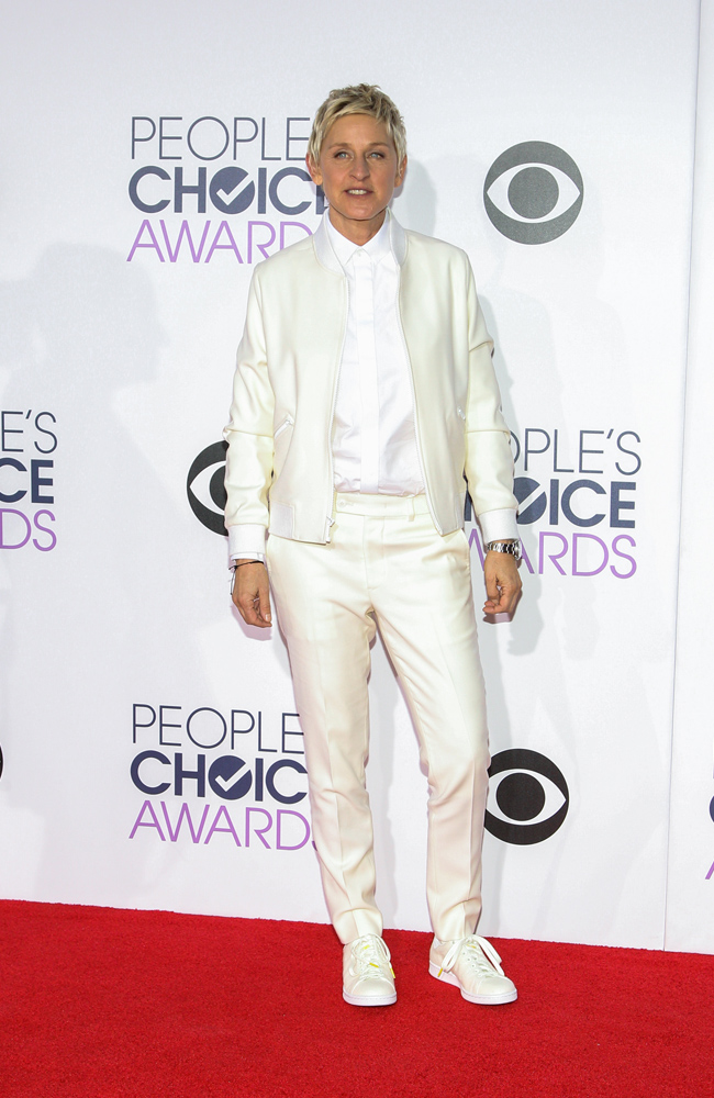 Talk show hose Ellen DeGeneres Talk show hose Ellen DeGeneres