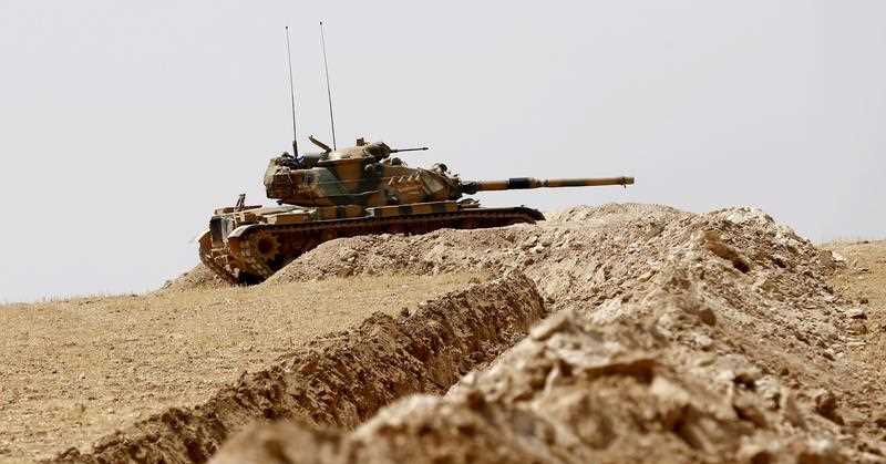 The Turkish army launched an offensive operation against IS in Syria's Jarablus with its war jets and army troops in coordination with the US-led coalition warplanes. The Turkish army launched an offensive operation against IS in Syria's Jarablus with its war jets and army troops in coordination with the US-led coalition warplanes.