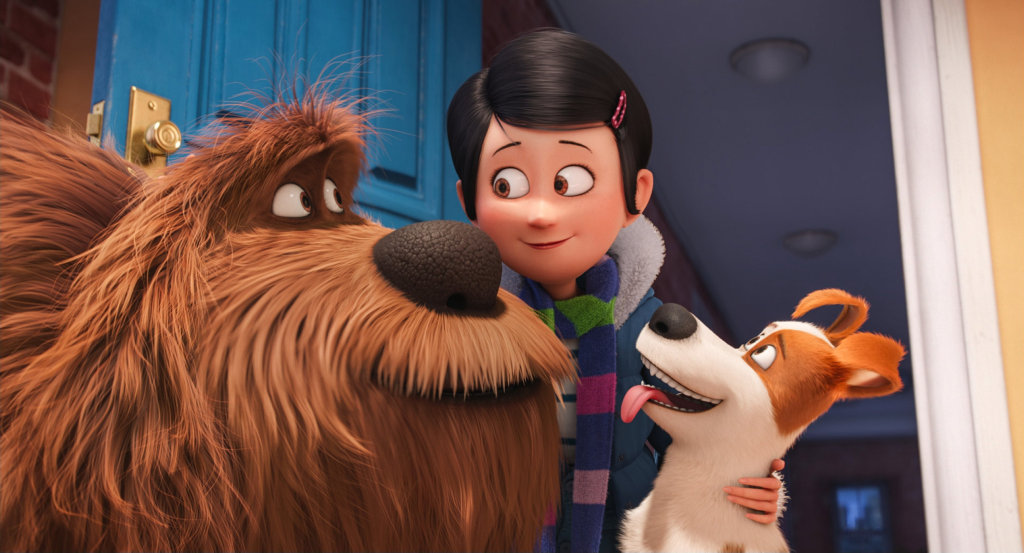 A scene from the movie The Secret Life of Pets. A scene from the movie The Secret Life of Pets.