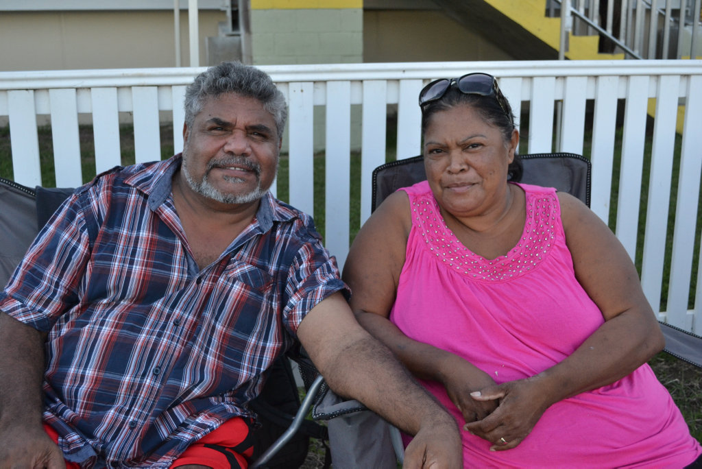 Ffloyd Laurie, pictured with his wife Noelene at Casino in 2014, has been diagnosed with the incurable asbestos cancer mesothelioma. Ffloyd Laurie, pictured with his wife Noelene at Casino in 2014, has been diagnosed with the incurable asbestos cancer mesothelioma.