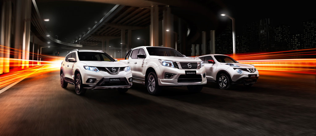 KITTED OUT: N-Sport specials for Nissan Navara, X-Trail and Juke feature local and factory fitted accessories. KITTED OUT: N-Sport specials for Nissan Navara, X-Trail and Juke feature local and factory fitted accessories.
