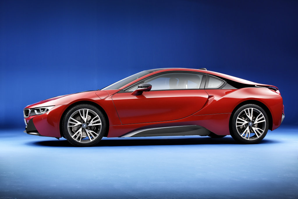 BMW i8 Protonic Red Edition. Photo: Ralph Wagner BMW i8 Protonic Red Edition. Photo: Ralph Wagner