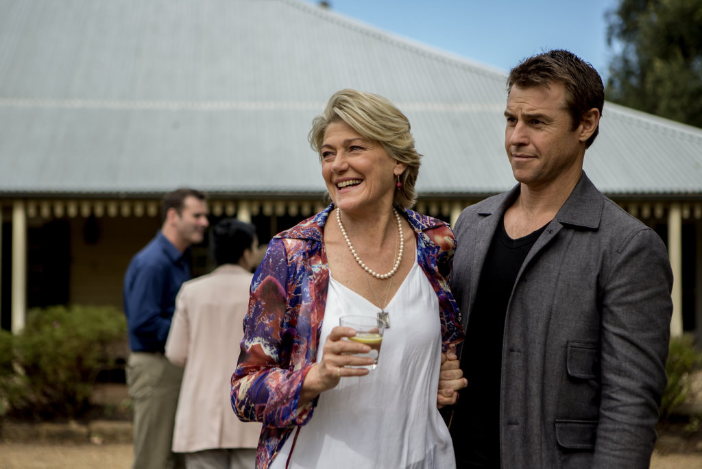 Tina Bursill and Rodger Corser in a scene from the TV series Doctor Doctor. Tina Bursill and Rodger Corser in a scene from the TV series Doctor Doctor.