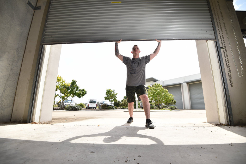 Rob Attenborough will open the doors to Fraser Coast CrossFit Maryborough next month. Rob Attenborough will open the doors to Fraser Coast CrossFit Maryborough next month.