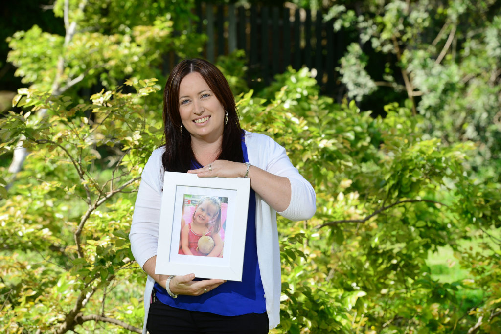 Jamie Ferrar is hosting Light the Night for Charlee later this month in honour of her daughter Charlee, who passed away from a brain tumour in 2014. Jamie Ferrar is hosting Light the Night for Charlee later this month in honour of her daughter Charlee, who passed away from a brain tumour in 2014.