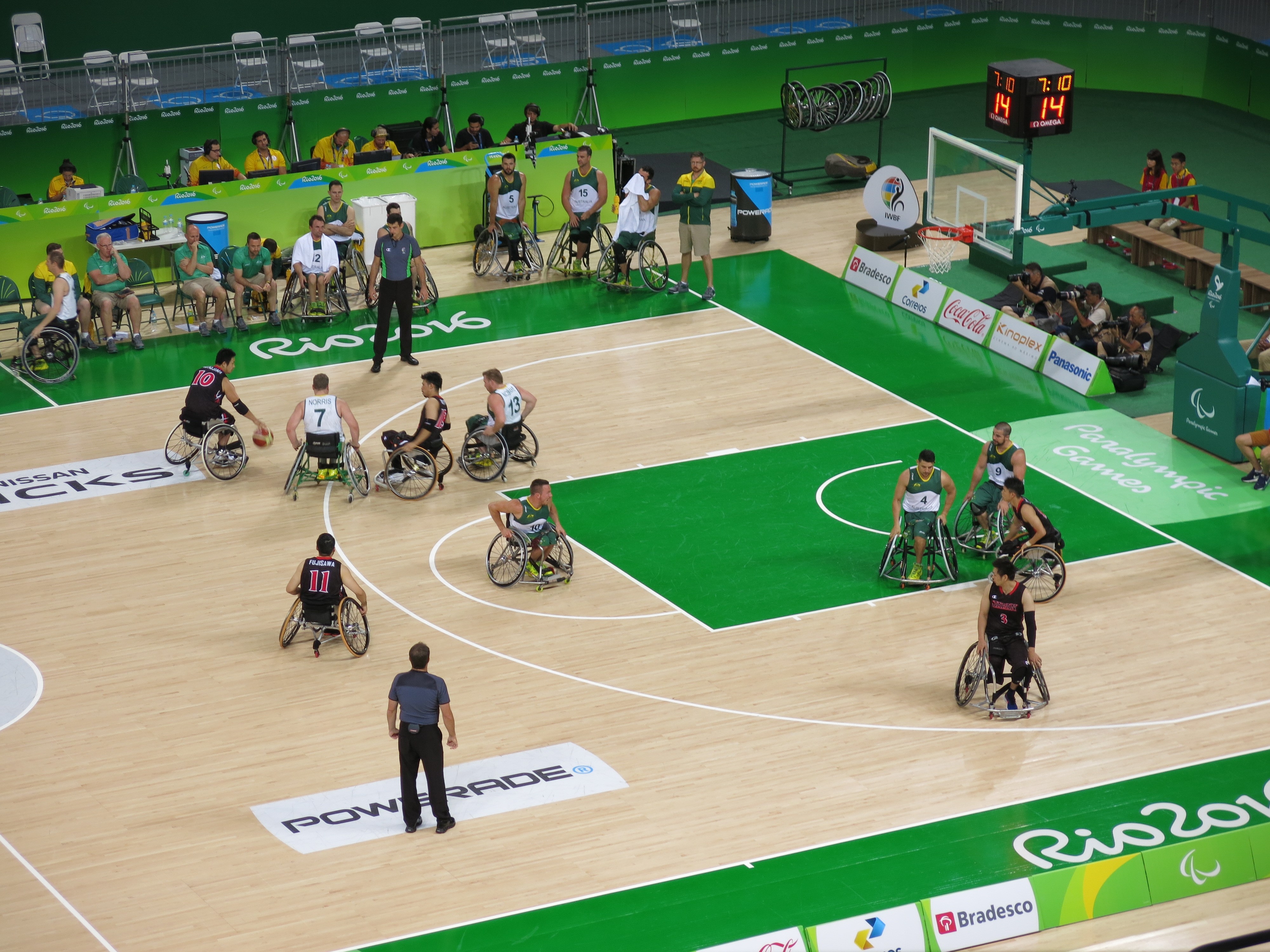 Australia beat Japan 68-55 in their final group stage match on Tuesday morning, meaning their only loss was to Spain. Australia beat Japan 68-55 in their final group stage match on Tuesday morning, meaning their only loss was to Spain.