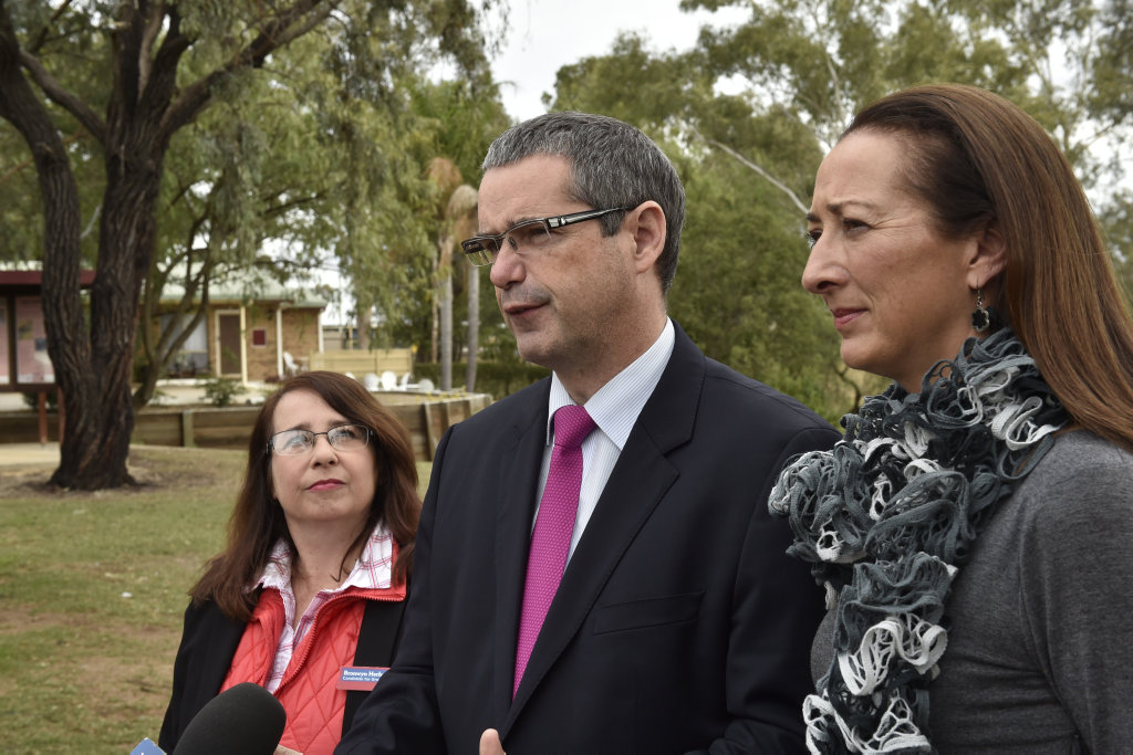 Stephen Conroy during the June election trail. Stephen Conroy during the June election trail.