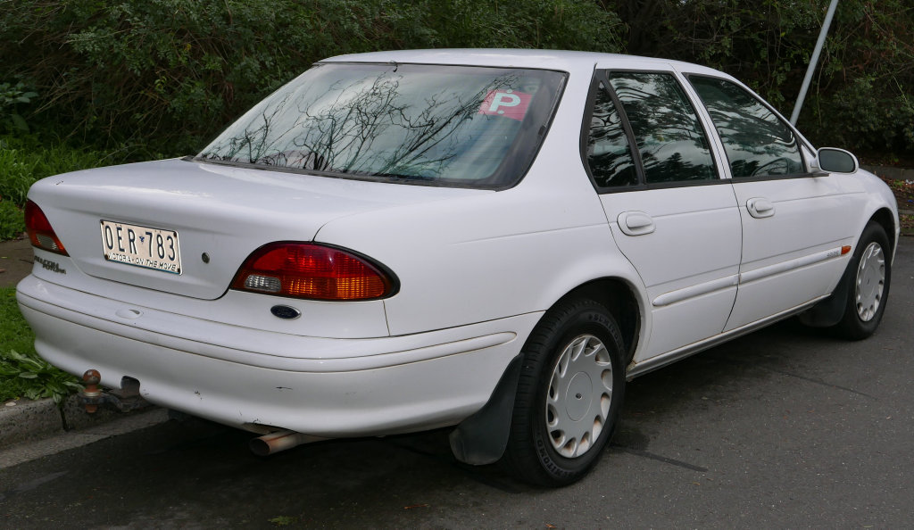 Ford Falcon (EL) Futura sedan. Photo: Contributed Ford Falcon (EL) Futura sedan. Photo: Contributed