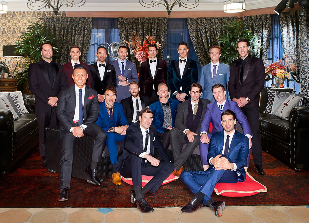 The 16 bachelors who will feature in season two of The Bachelorette. The 16 bachelors who will feature in season two of The Bachelorette.