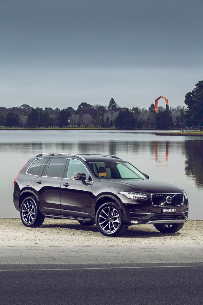 The 2016 model Volvo XC90. The 2016 model Volvo XC90.