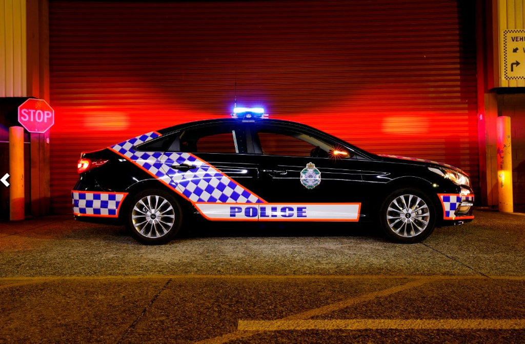 Queensland Police Service Hyundai Sonata.Photo: Contributed Queensland Police Service Hyundai Sonata.Photo: Contributed