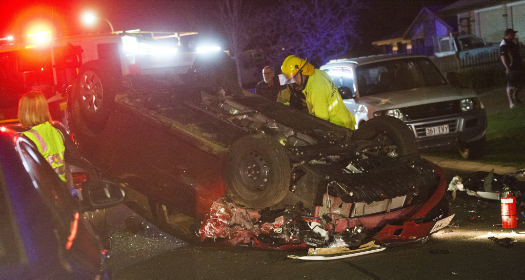 Toyota Corolla hits three parked cars in Biscay Crescent, driver of car taken to hospital. Saturday Sep 17 , 2016. Toyota Corolla hits three parked cars in Biscay Crescent, driver of car taken to hospital. Saturday Sep 17 , 2016.