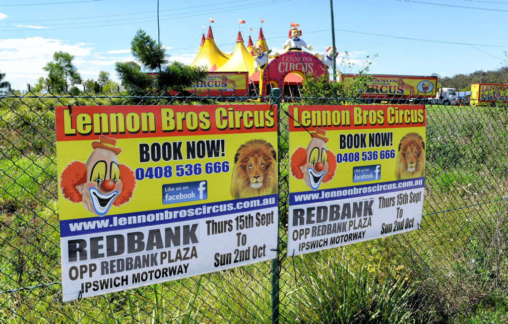 The Lennon Brothers Circus at Redbank. The Lennon Brothers Circus at Redbank.