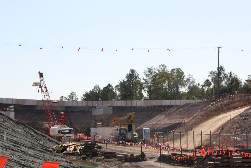 Work taking place on the Pearce Ave bridge as part of the new Bells Creek Arterial Road leading into Aura from the Caloundra Rd roundabout. Photo Erle Levey / Sunshine Coast Daily Work taking place on the Pearce Ave bridge as part of the new Bells Creek Arterial Road leading into Aura from the Caloundra Rd roundabout. Photo Erle Levey / Sunshine Coast Daily