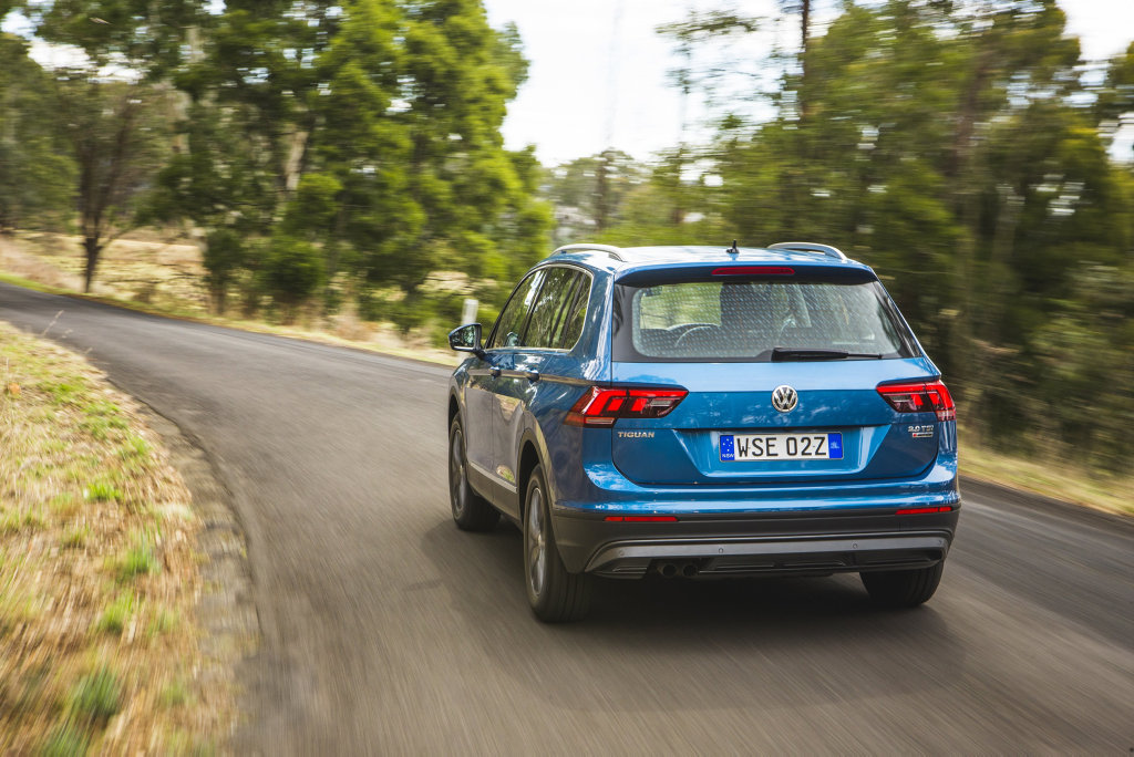 2016 Volkswagen Tiguan Comfortline. Photo: Chris Benny 2016 Volkswagen Tiguan Comfortline. Photo: Chris Benny