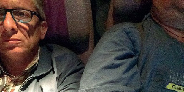 AN Italian lawyer Giorgio Destro (left) is suing an airline for $8173 because he had to sit next to an overweight person (right) on a flight from Cape Town to Dubai. AN Italian lawyer Giorgio Destro (left) is suing an airline for $8173 because he had to sit next to an overweight person (right) on a flight from Cape Town to Dubai.