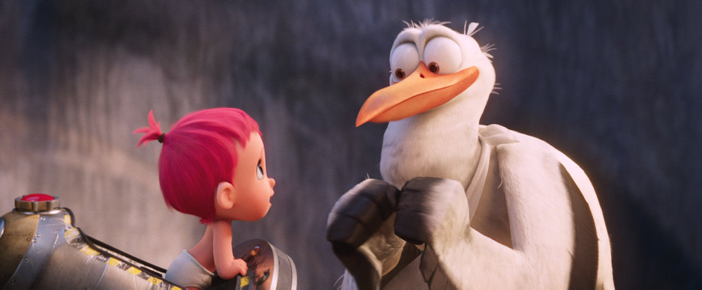 A scene from the movie Storks. A scene from the movie Storks.