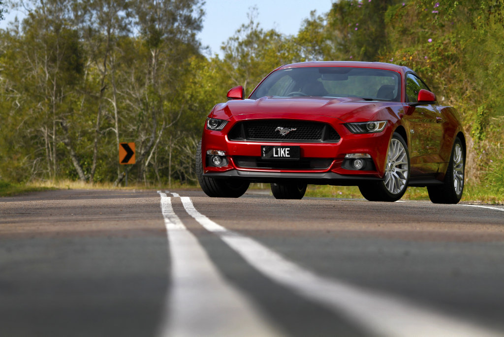 RIGHT PONY: There's the Mustang with the sensible four-cylinder engine, and then there's this, the proper one. The V8 Mustang GT Fastback with manual gearbox is a purist's dream. RIGHT PONY: There's the Mustang with the sensible four-cylinder engine, and then there's this, the proper one. The V8 Mustang GT Fastback with manual gearbox is a purist's dream.