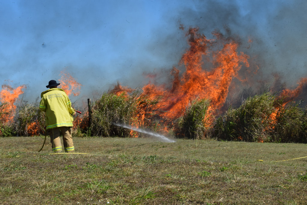 The blaze has now been contained. The blaze has now been contained.