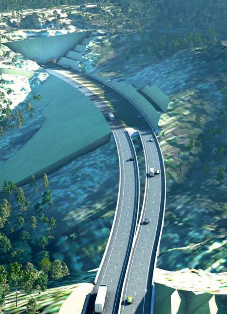 An artist's impression of the Toowoomba bypass... but when will the funding debacle be sorted? An artist's impression of the Toowoomba bypass... but when will the funding debacle be sorted?