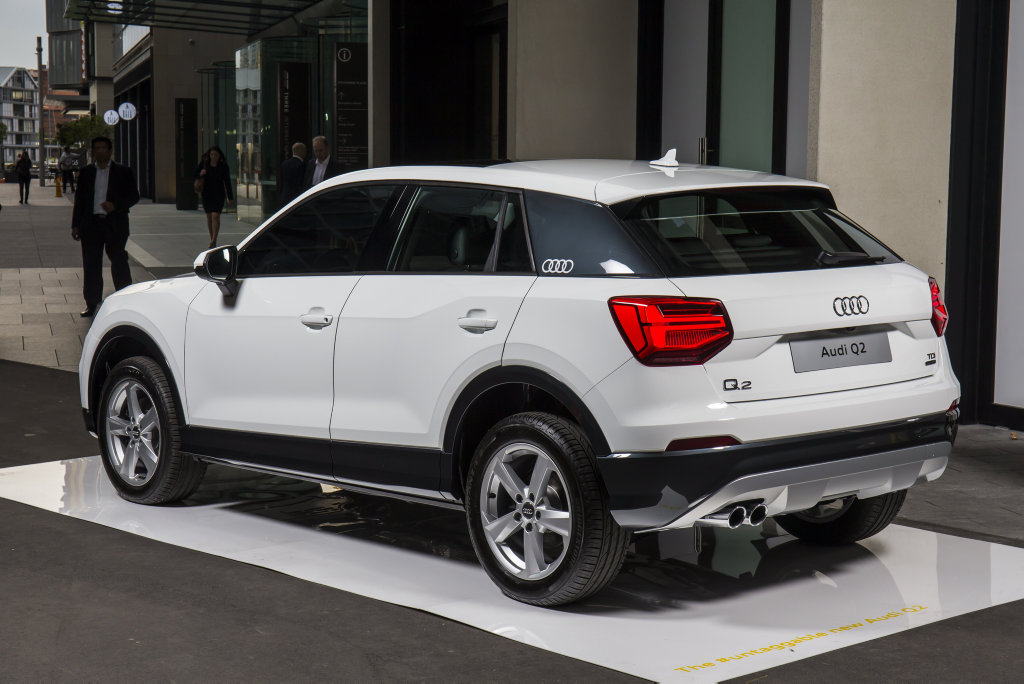 SYDNEY REVEAL: New design direction for Audi's latest small SUV, which is sure to appeal to a younger market when the Q2 arrives goes on sale next year priced from $41,100. SYDNEY REVEAL: New design direction for Audi's latest small SUV, which is sure to appeal to a younger market when the Q2 arrives goes on sale next year priced from $41,100.