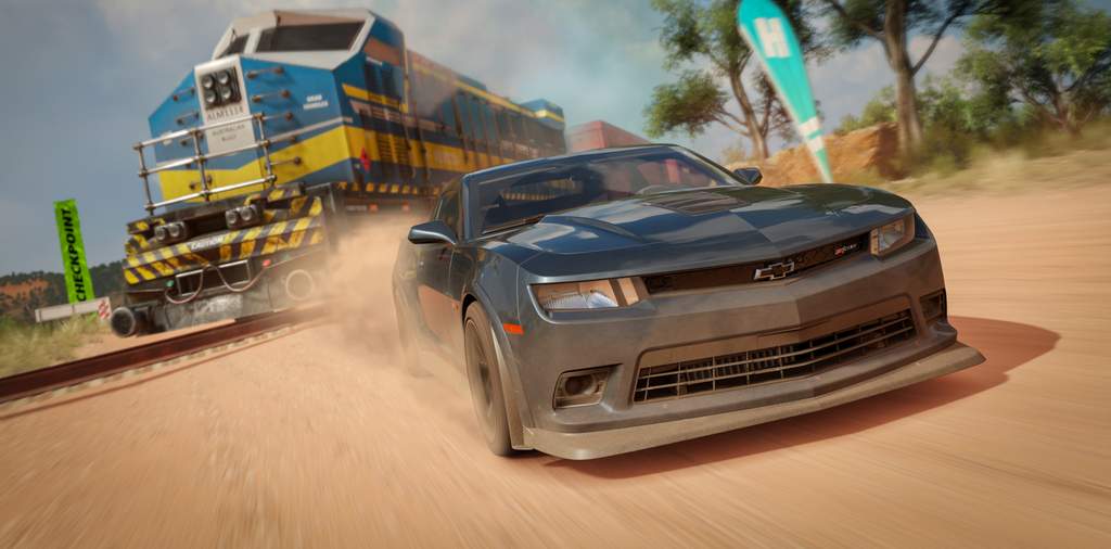 Fancy racing a freight train? Fancy racing a freight train?