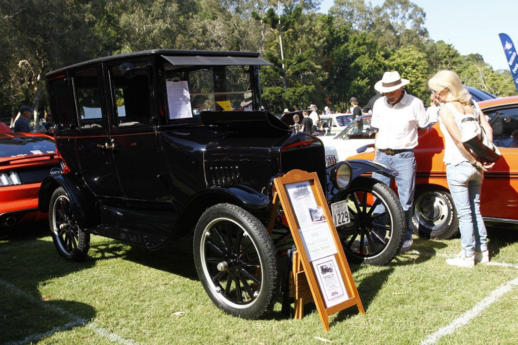 1924 Ford Model T Fordor Sedan at the 2016 Noosa Beach Classic Car Show.Photo: Iain Curry 1924 Ford Model T Fordor Sedan at the 2016 Noosa Beach Classic Car Show.Photo: Iain Curry