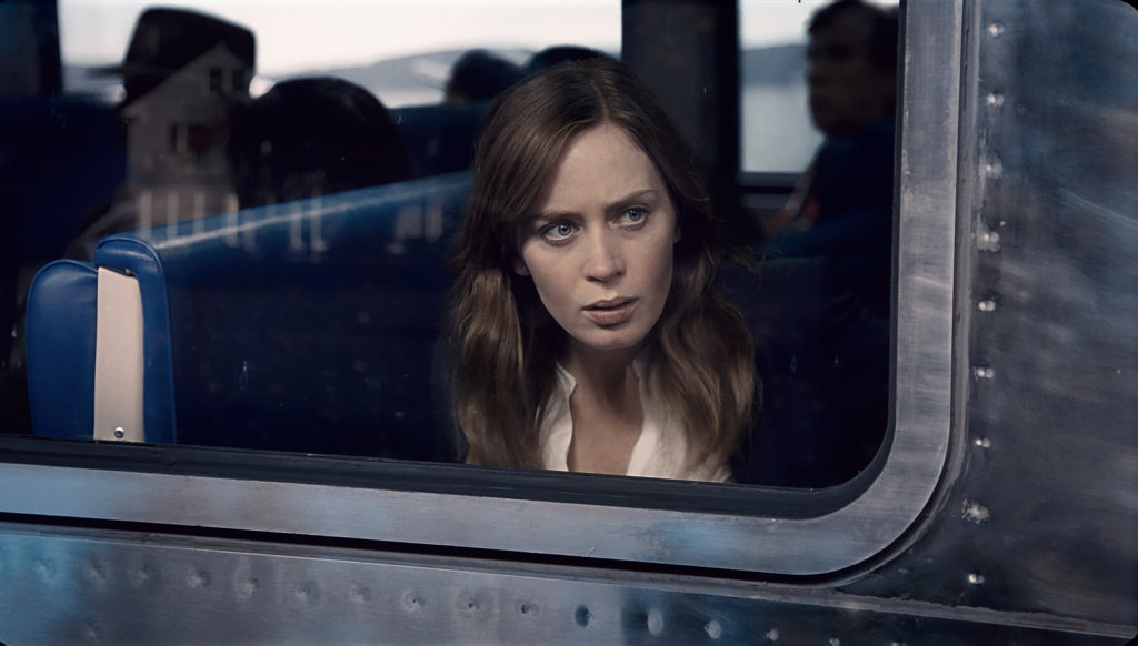 Emily Blunt in a scene from the movie The Girl on the Train. Emily Blunt in a scene from the movie The Girl on the Train.