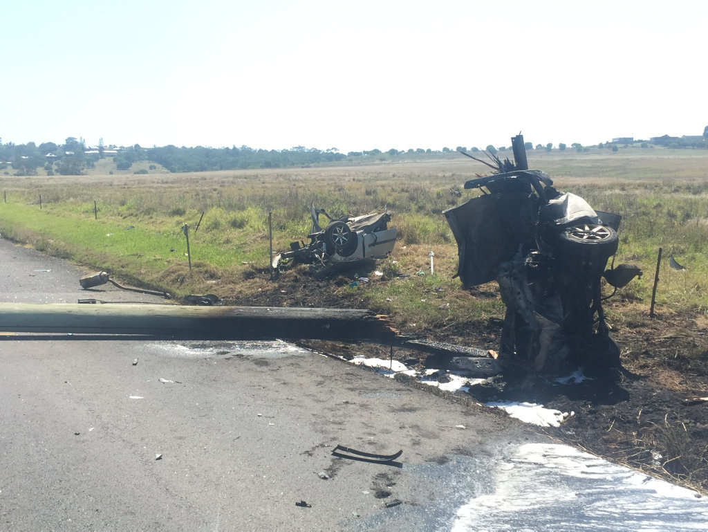 CRASH: A man believed to have been in his late 20s, from Hervey Bay, has died after hitting a power pole on the corner of Mags Hill Rd and Main St in Nikenbah. CRASH: A man believed to have been in his late 20s, from Hervey Bay, has died after hitting a power pole on the corner of Mags Hill Rd and Main St in Nikenbah.