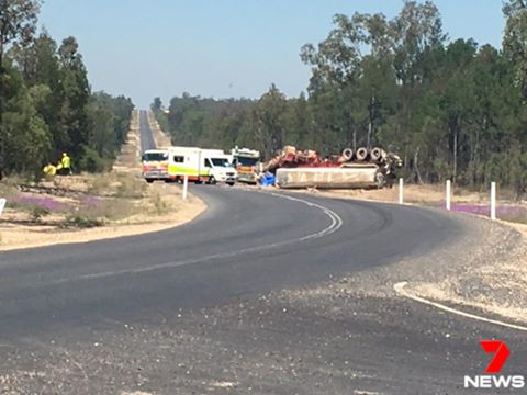 A man has been killed in a truck roll over on the Western Downs. 7 News Toowoomba. A man has been killed in a truck roll over on the Western Downs. 7 News Toowoomba.