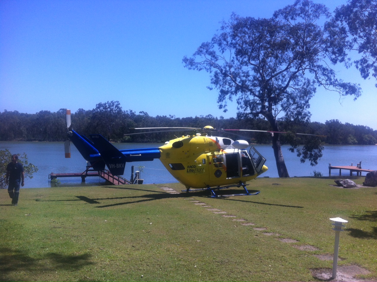 Toddler airlifted to hospital after neardrowning Sunshine Coast Daily
