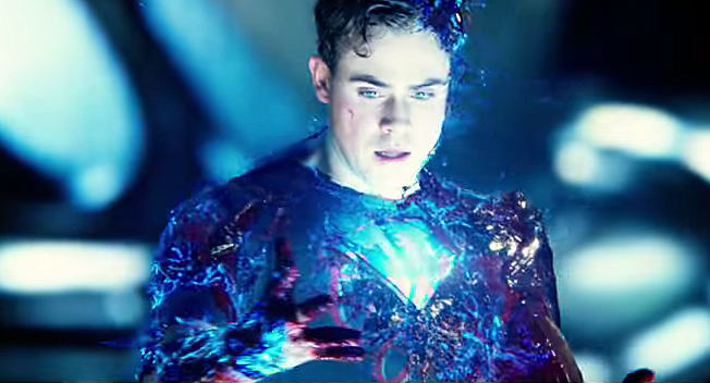 Dacre Montgomery in a scene from the movie Power Rangers. Dacre Montgomery in a scene from the movie Power Rangers.