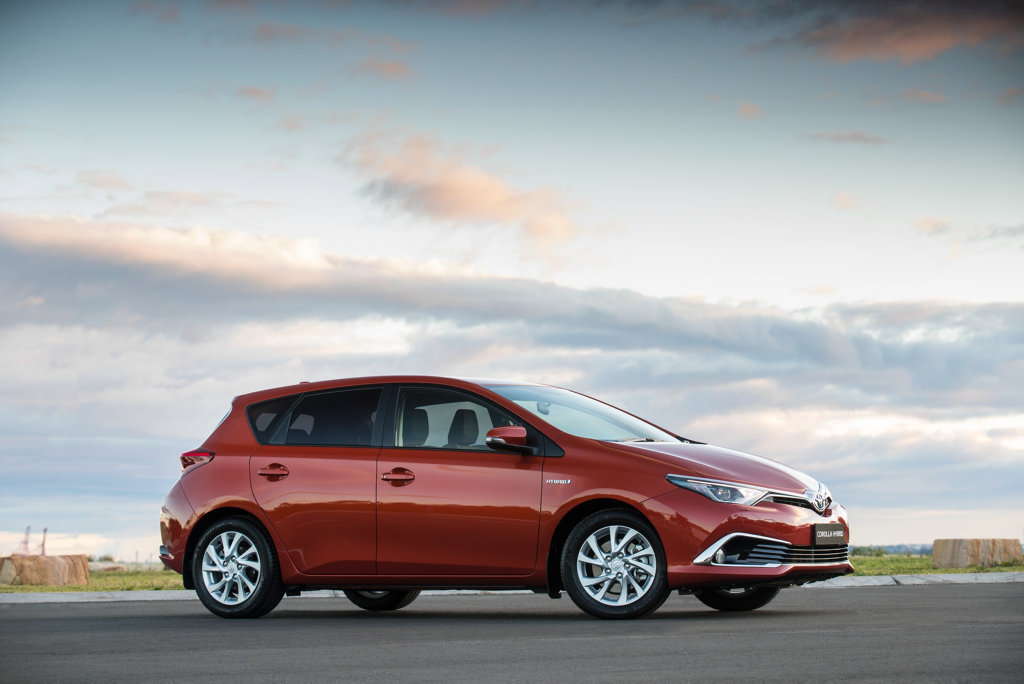 2016 Toyota Corolla Hybrid.Photo: Contributed 2016 Toyota Corolla Hybrid.Photo: Contributed
