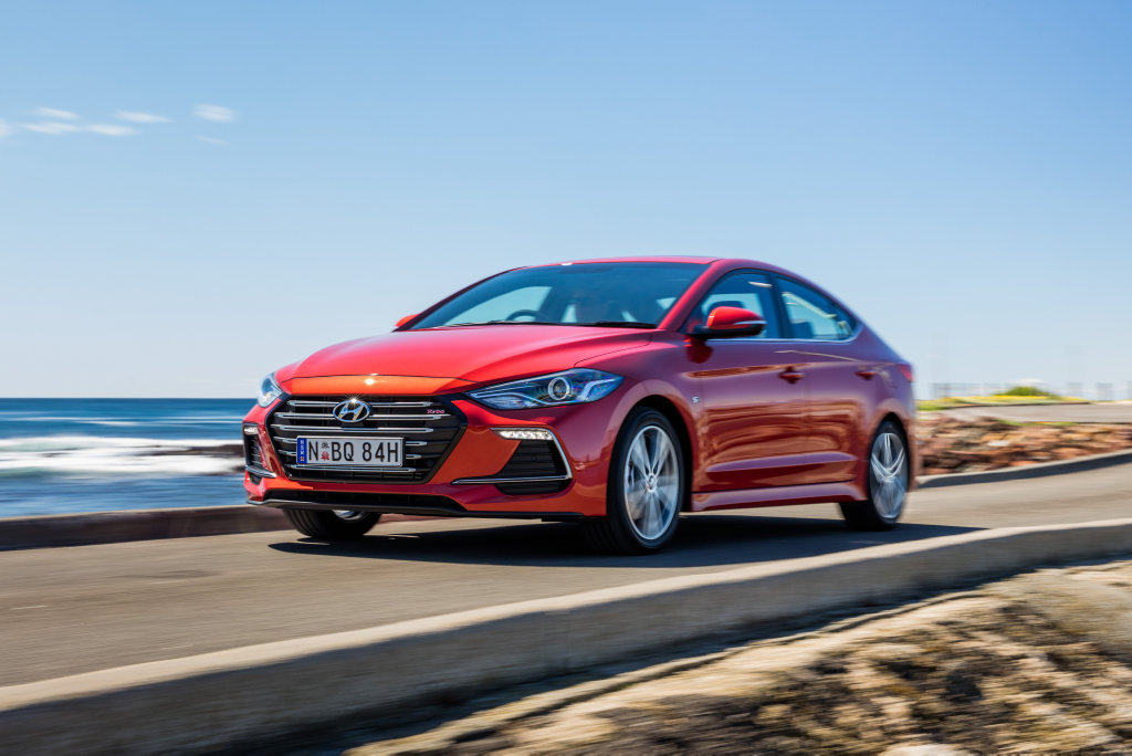 2016 Hyundai Elantra SR Turbo.Photo: Mark Bramley. 2016 Hyundai Elantra SR Turbo.Photo: Mark Bramley.