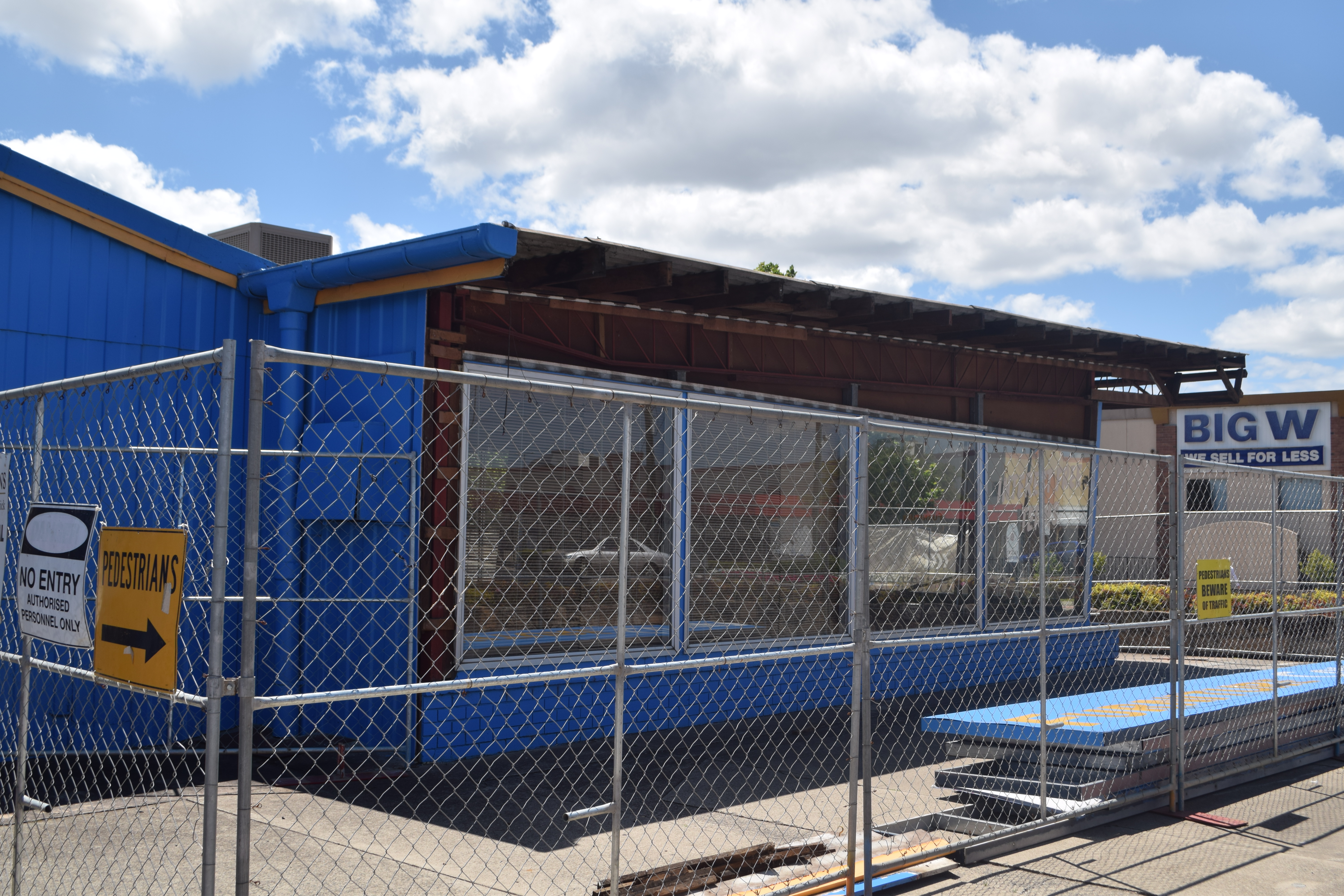 The Furniture Court building gets an upgrade.