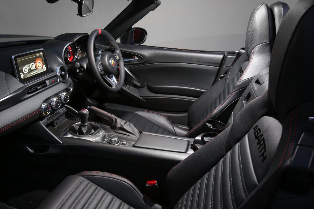 2016 Abarth 124 Spider.Photo: Contributed 2016 Abarth 124 Spider.Photo: Contributed