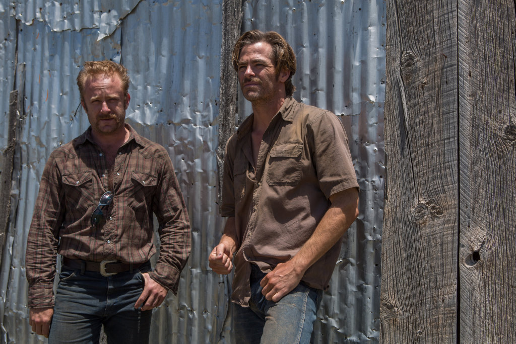 Ben Foster and Chris Pine in a scene from the movie Hell or High Water. Ben Foster and Chris Pine in a scene from the movie Hell or High Water.