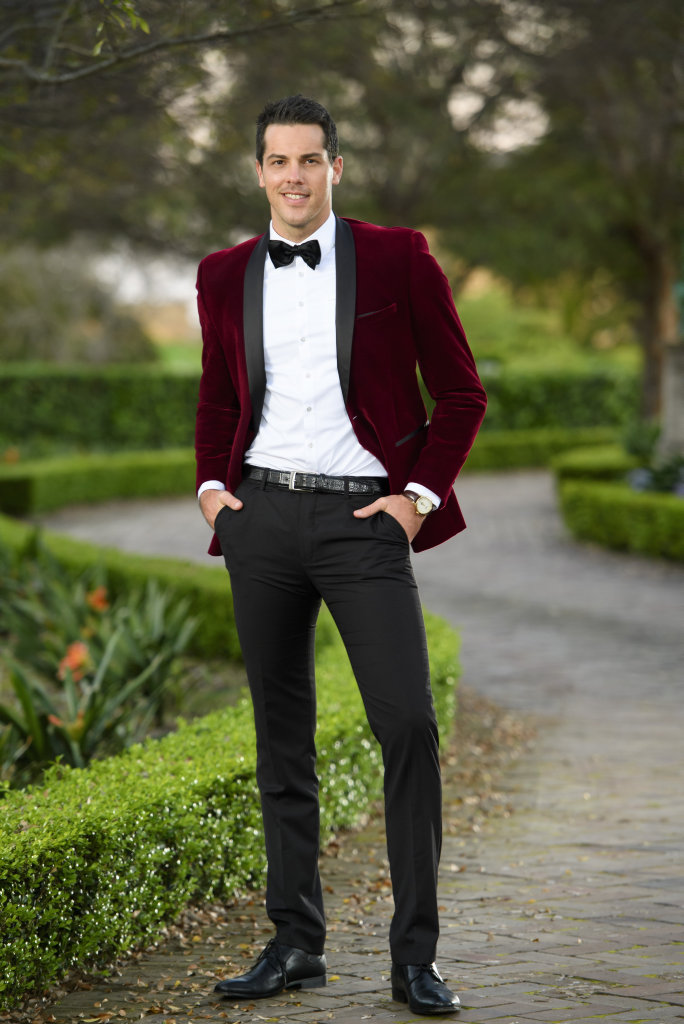 Jake Ellis is one of the final three bachelors on The Bachelorette. Jake Ellis is one of the final three bachelors on The Bachelorette.