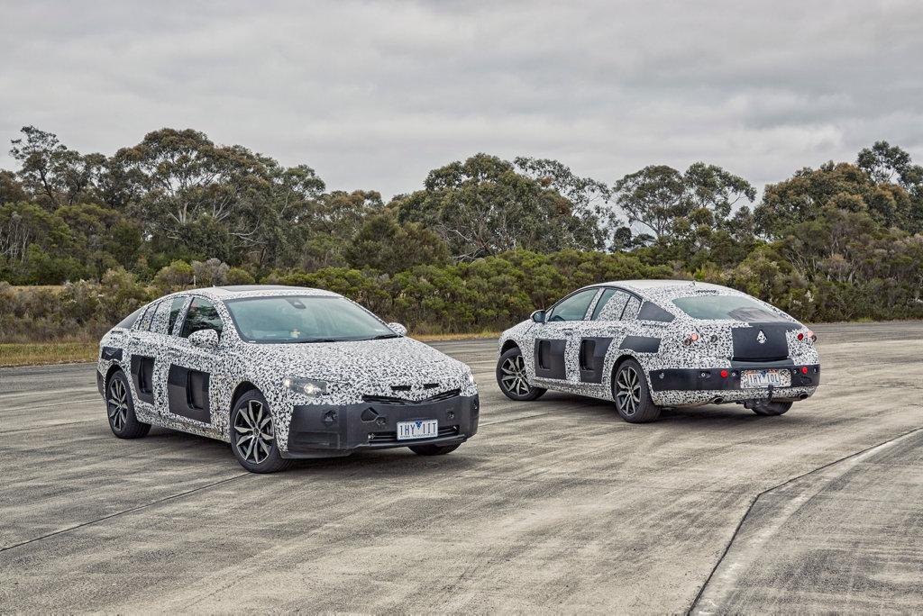 2018 Holden Commodore in camouflage pictured at Holden's Lang Lang Proving Ground, Victoria. 2018 Holden Commodore in camouflage pictured at Holden's Lang Lang Proving Ground, Victoria.