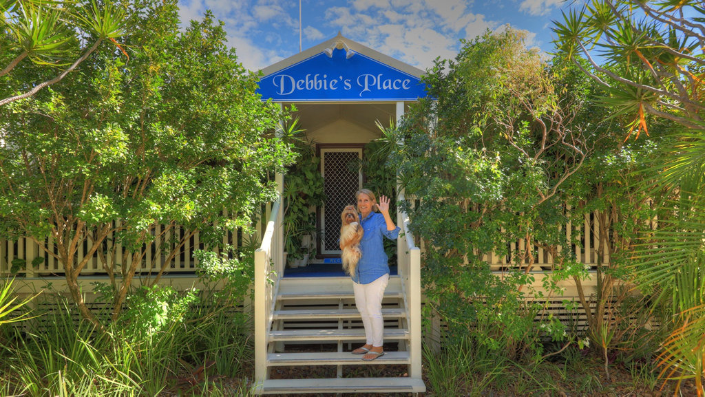 Debbie's Place at Rainbow Beach has been rated the top accommodation provider in the Gympie region. Debbie's Place at Rainbow Beach has been rated the top accommodation provider in the Gympie region.