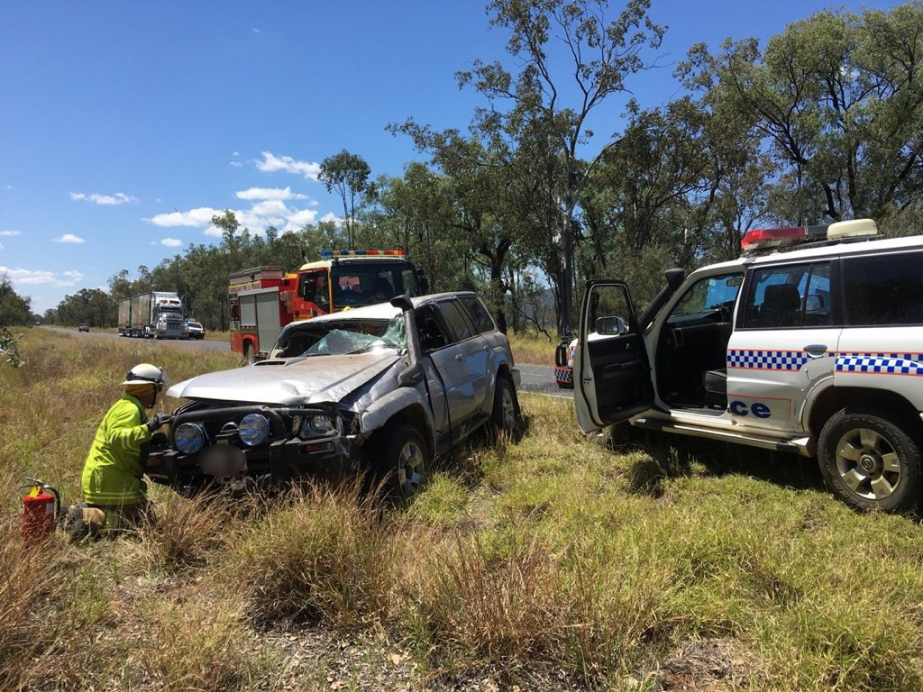 The woman was airlifted by the rescue chopper with facial and shoulder injuries and was transported in a stable condition. The woman was airlifted by the rescue chopper with facial and shoulder injuries and was transported in a stable condition.