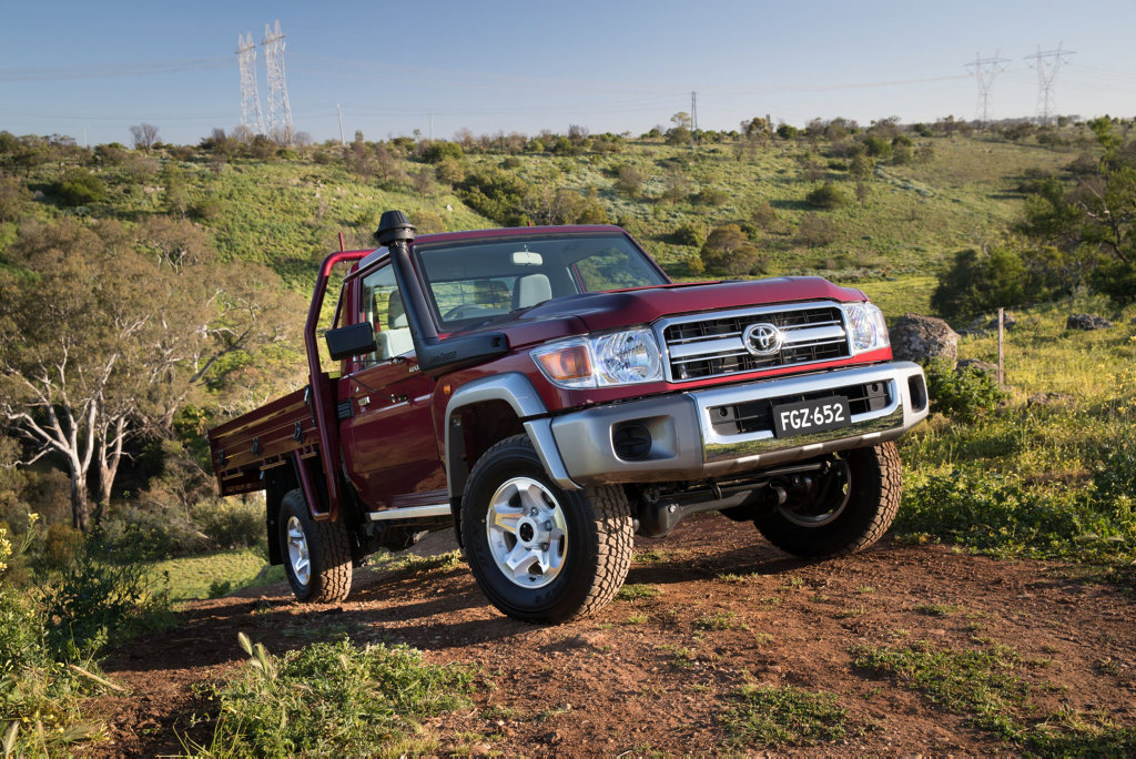 EVEN TOUGHER: Legendary LandCruiser 70 Series scores improved rigidity, safety and spec for Single-cab chassis to score 5 Star ANCAP rating. EVEN TOUGHER: Legendary LandCruiser 70 Series scores improved rigidity, safety and spec for Single-cab chassis to score 5 Star ANCAP rating.